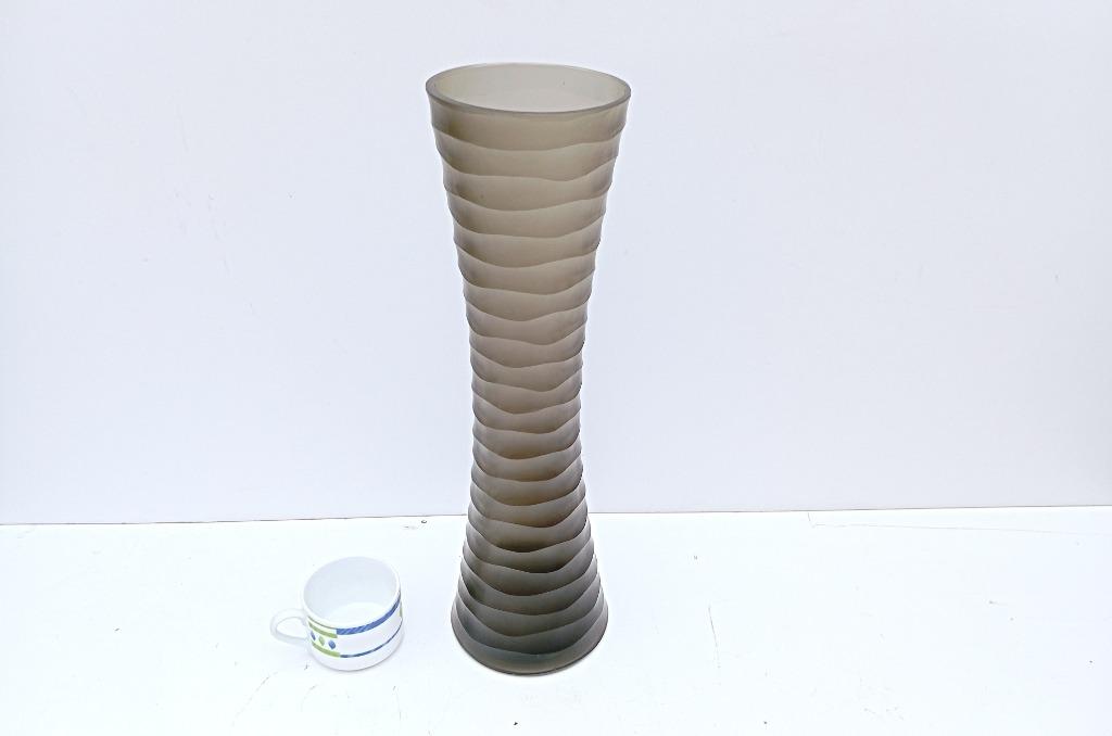 grand vase vintage MURANO BATTUTO 49 cm, Enlèvement ou Envoi