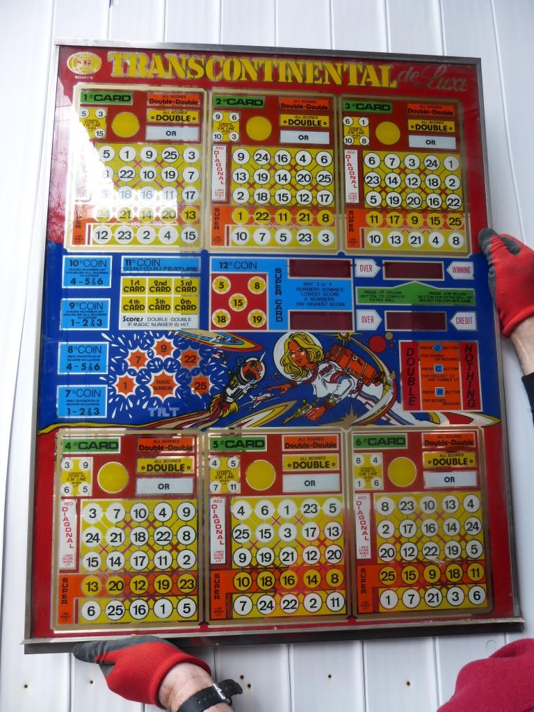 vintage flipperkasten - Bingo - elektrisch biljart, Ophalen