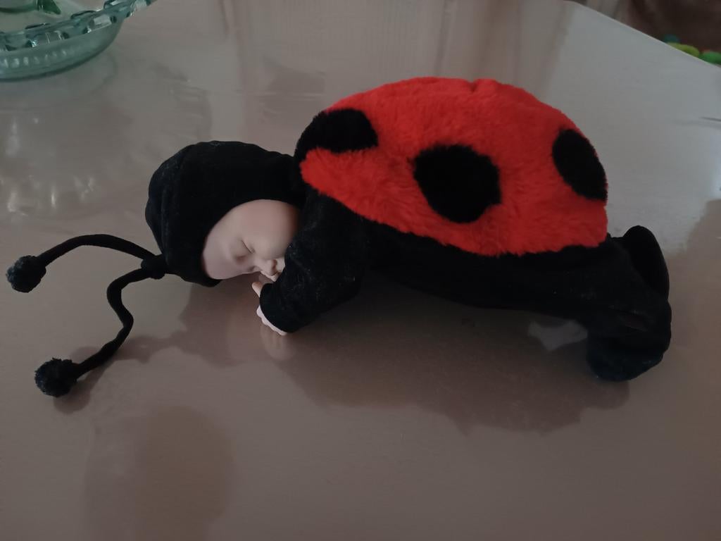 Anne Geddes - Lieveheersbeestje(40cm)- beschikbaar tot juni, Verzamelen, Ophalen of Verzenden, Gebruikt, Overige typen