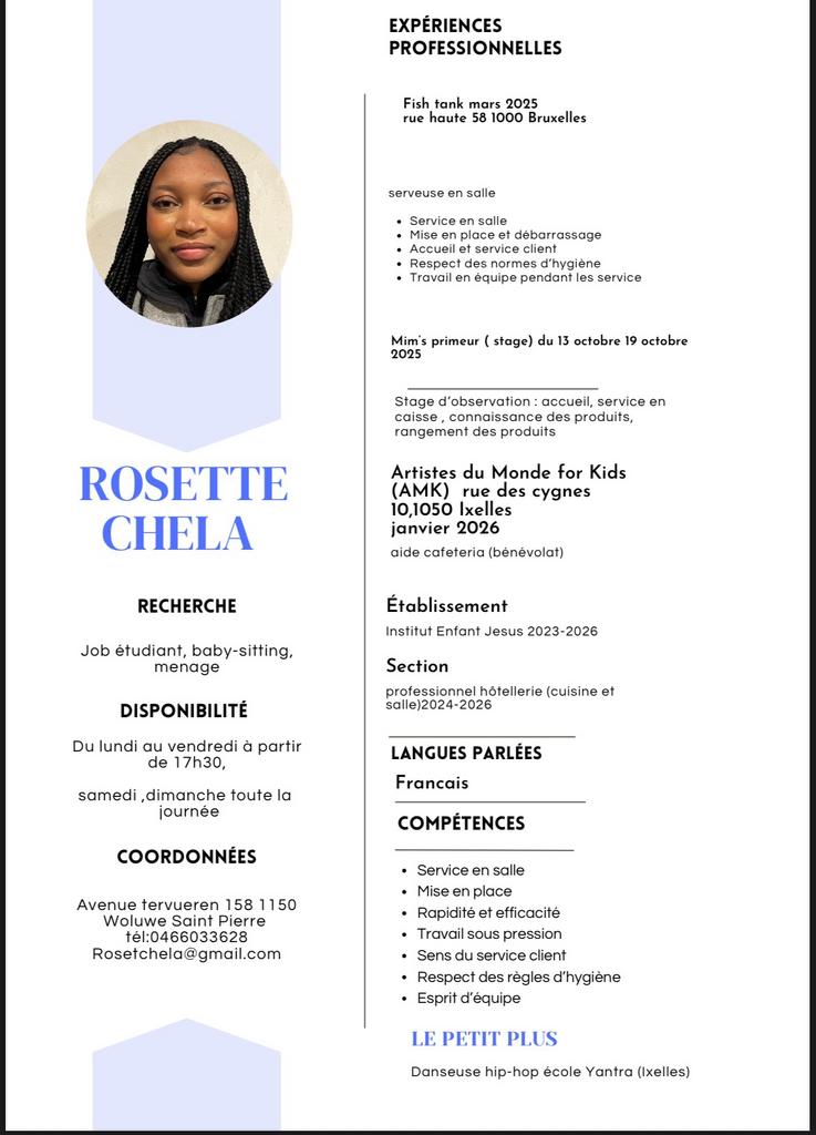 Recherche d’un job, Offres d'emploi