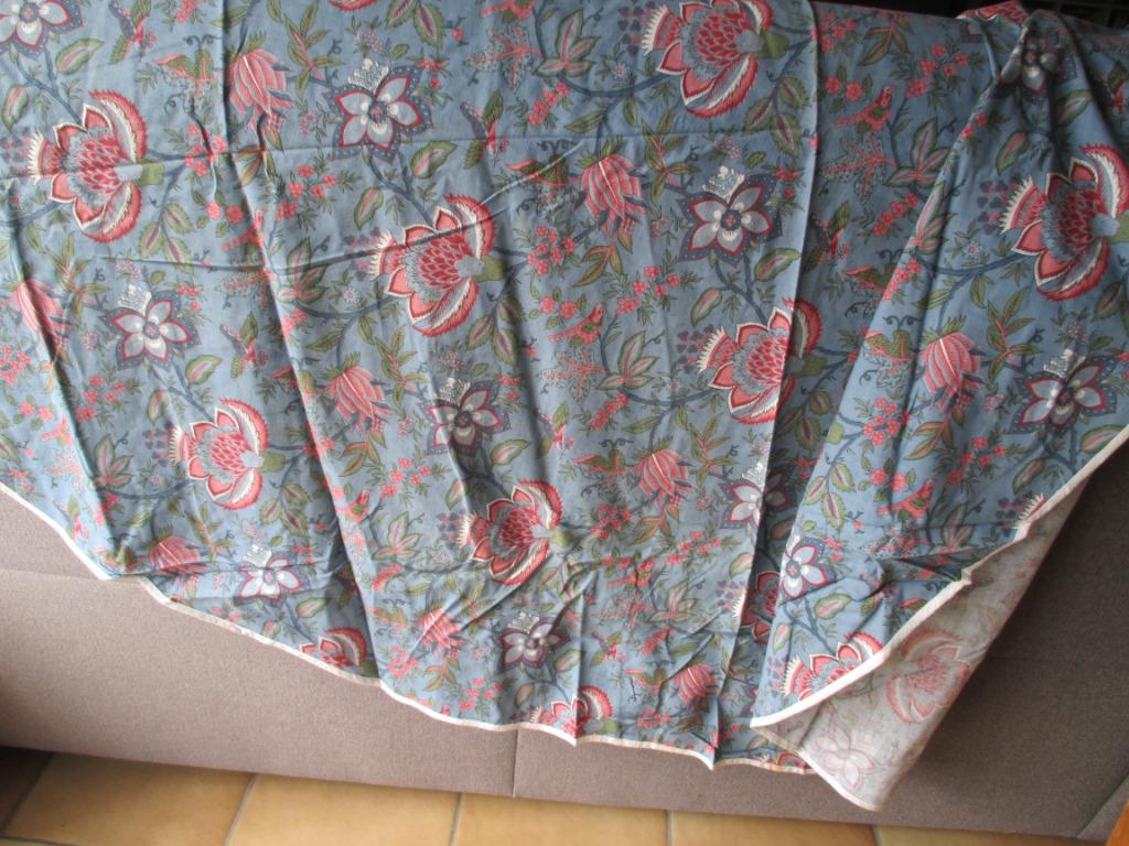 tafelkleed ovaal blauw, Ophalen of Verzenden, Zo goed als nieuw, Ovaal, Binnen