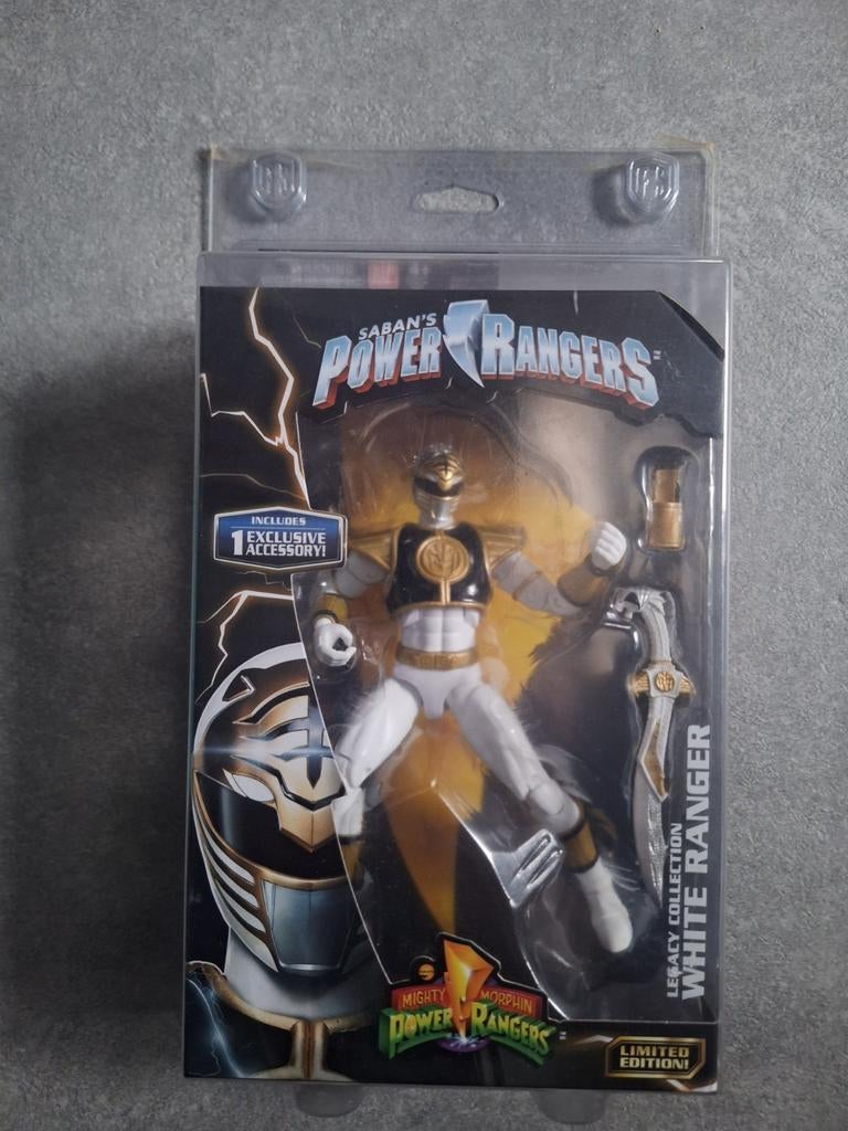 Power Rangers Legacy - White Ranger - Bandai 2018, Ophalen of Verzenden, Nieuw