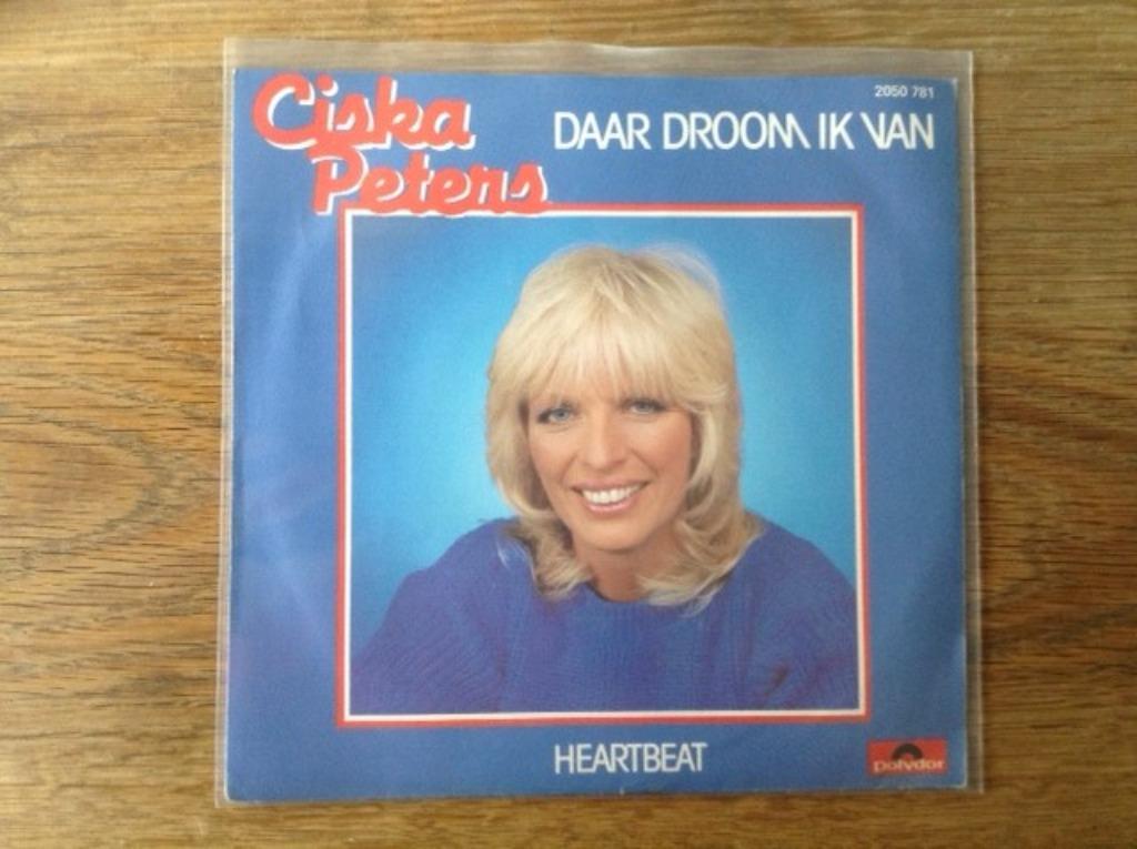 single ciska peters, Cd's en Dvd's, Ophalen of Verzenden, 7 inch, Nederlandstalig, Single