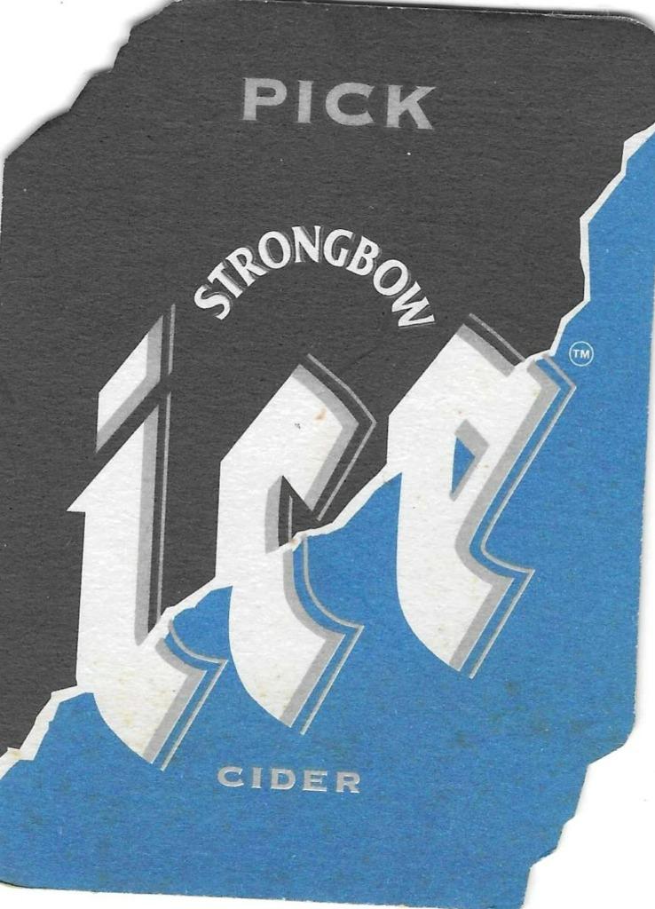 bierviltje 1st Strongbow Ice, Envoi