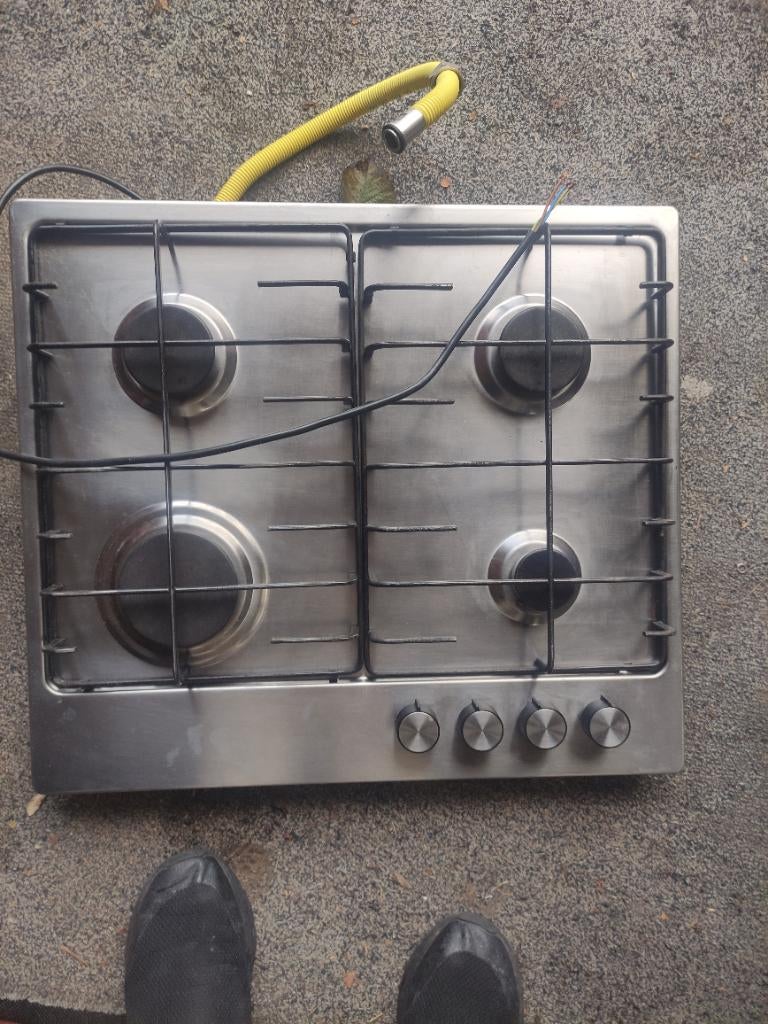 Plaque à gaz, Electroménager, Tables de cuisson, Gaz, 4 zones de cuisson, Encastré, Enlèvement