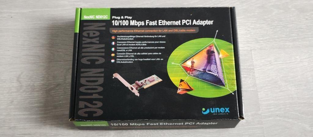 ethernet pci kaart, Enlèvement