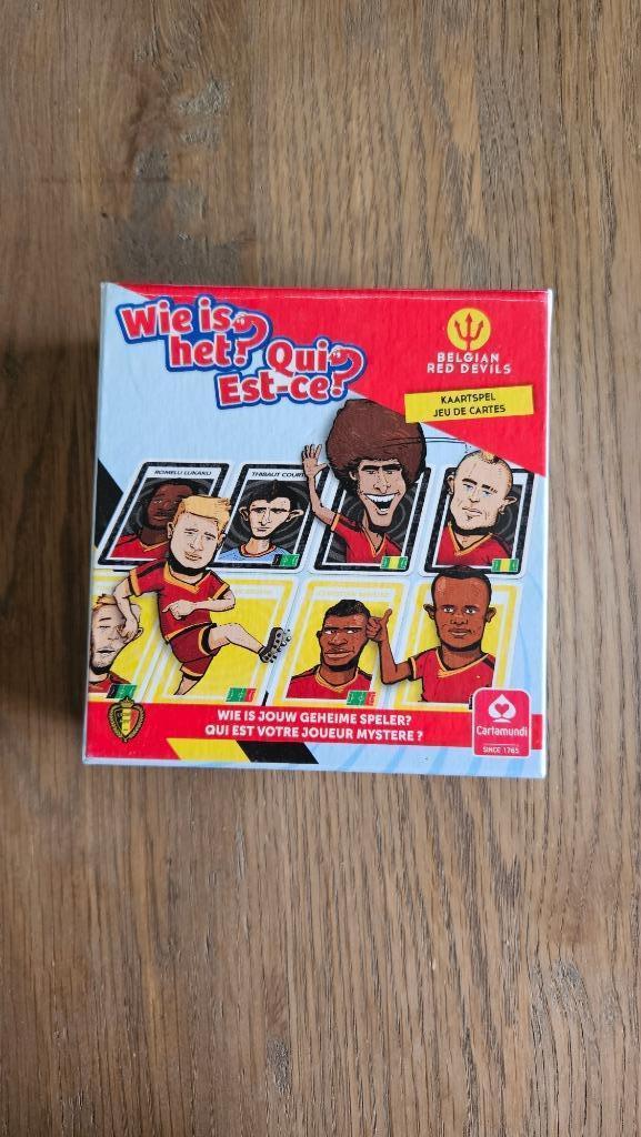Qui est-ce ? Jeu de cartes Diables rouges Belgian Red Devils, Hobby & Loisirs créatifs, Enlèvement ou Envoi, Comme neuf, Cartamundi