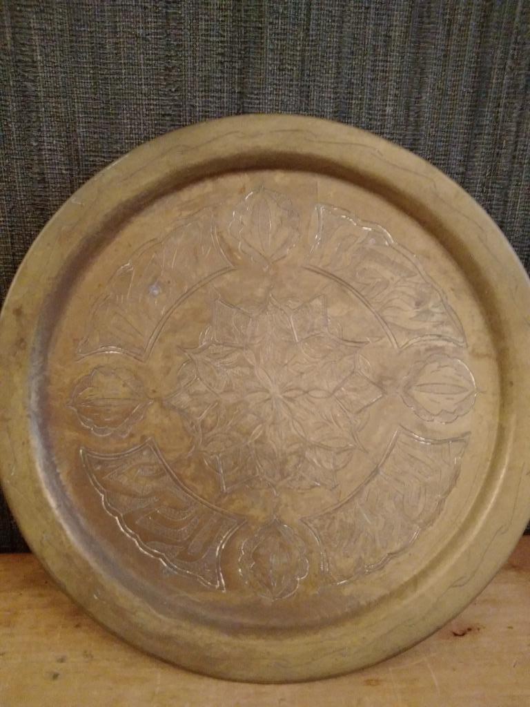 Oude koperen bord, Verzenden, Koper