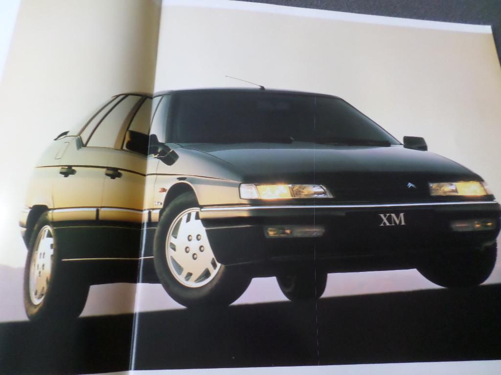 Citroën XM 1989 Brochure, Ophalen of Verzenden, Citroën