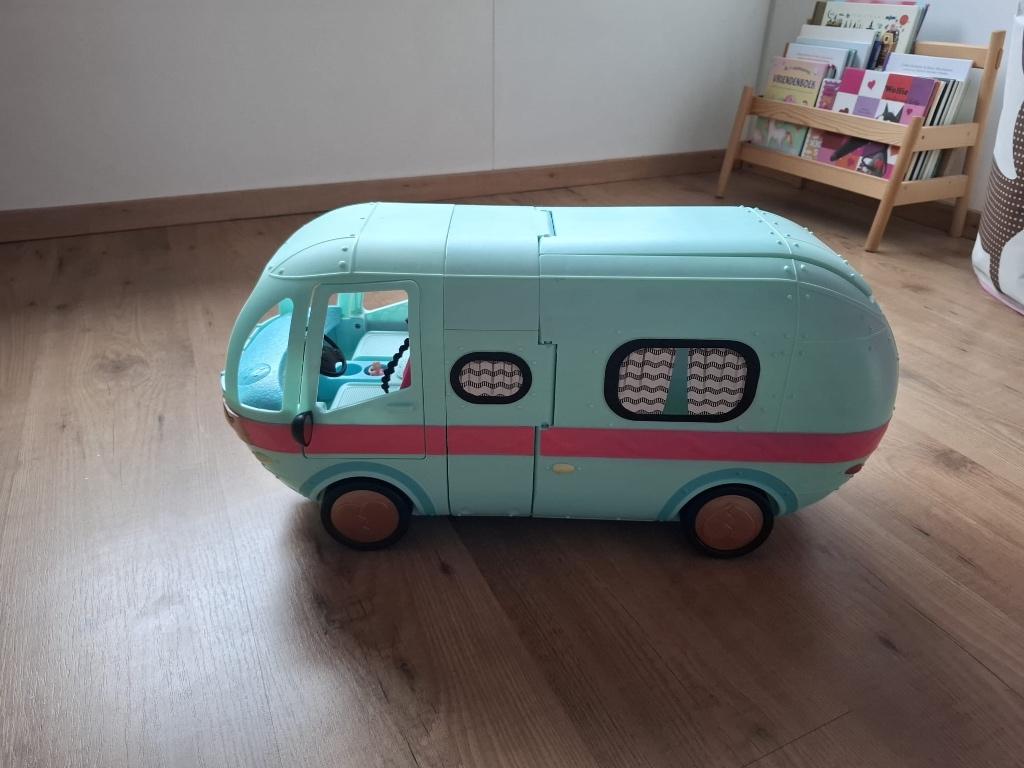 L.O.L. surprise! OMG Glam n Go camper Blue, Enlèvement, Utilisé