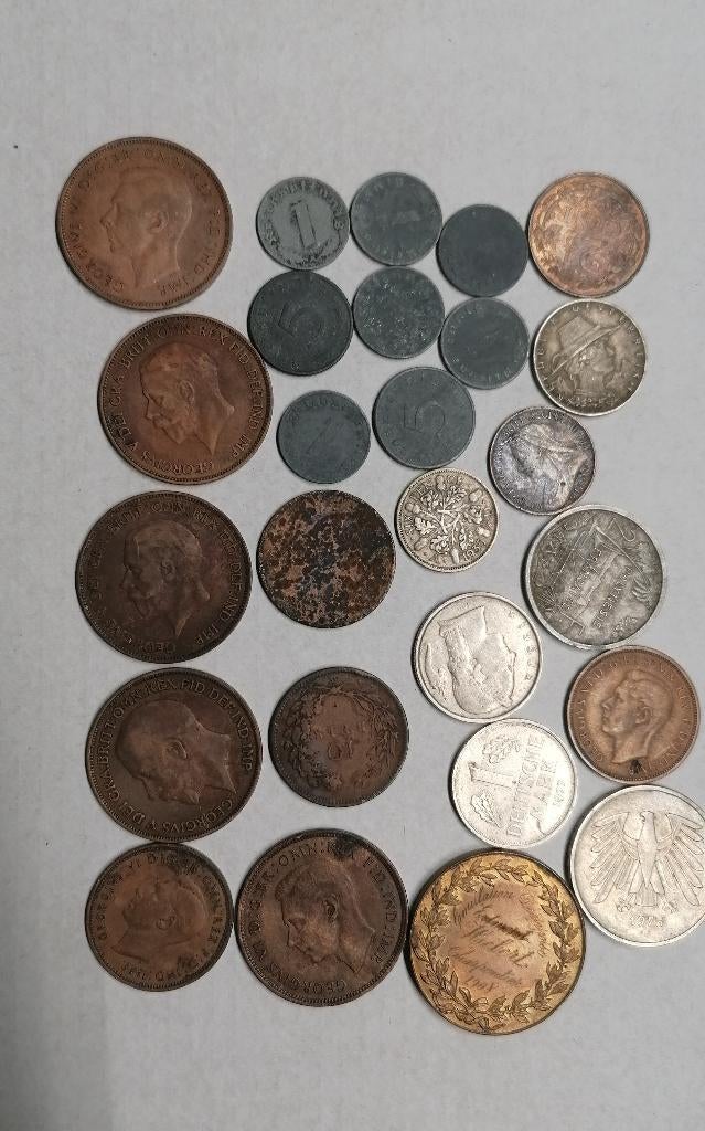 Pieces monnaie WW2 post, Envoi