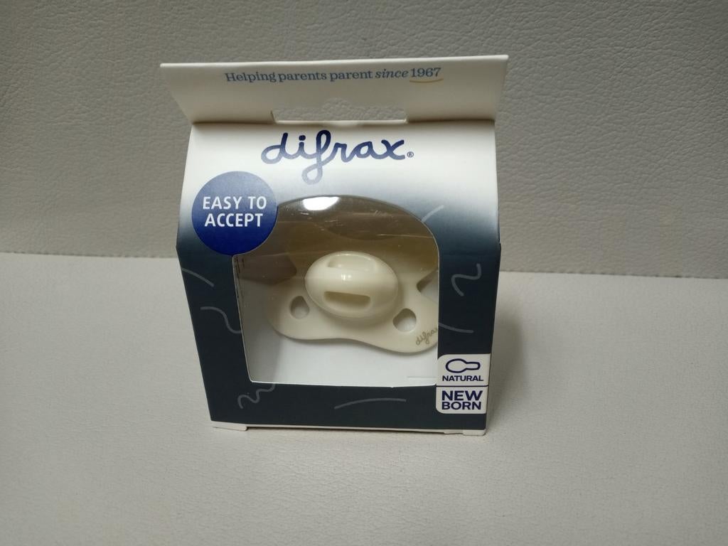 Difrax fopspeen tuutje new born easy to accept, Ophalen