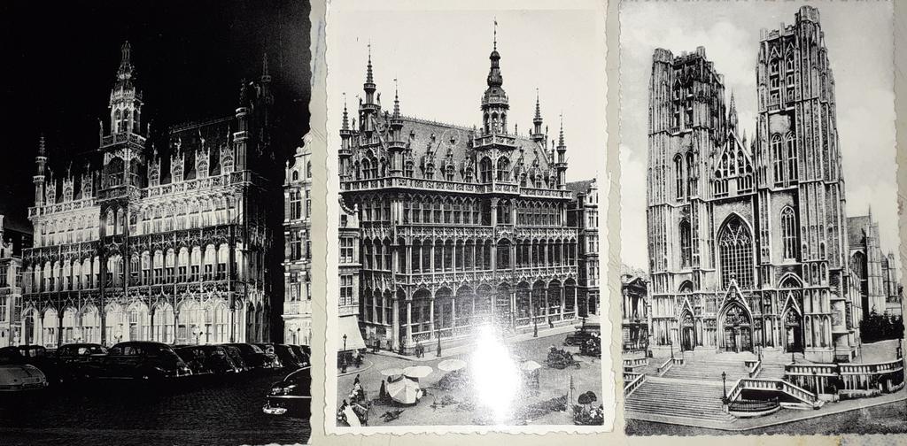 3 cartes postales Bruxelles, Enlèvement ou Envoi