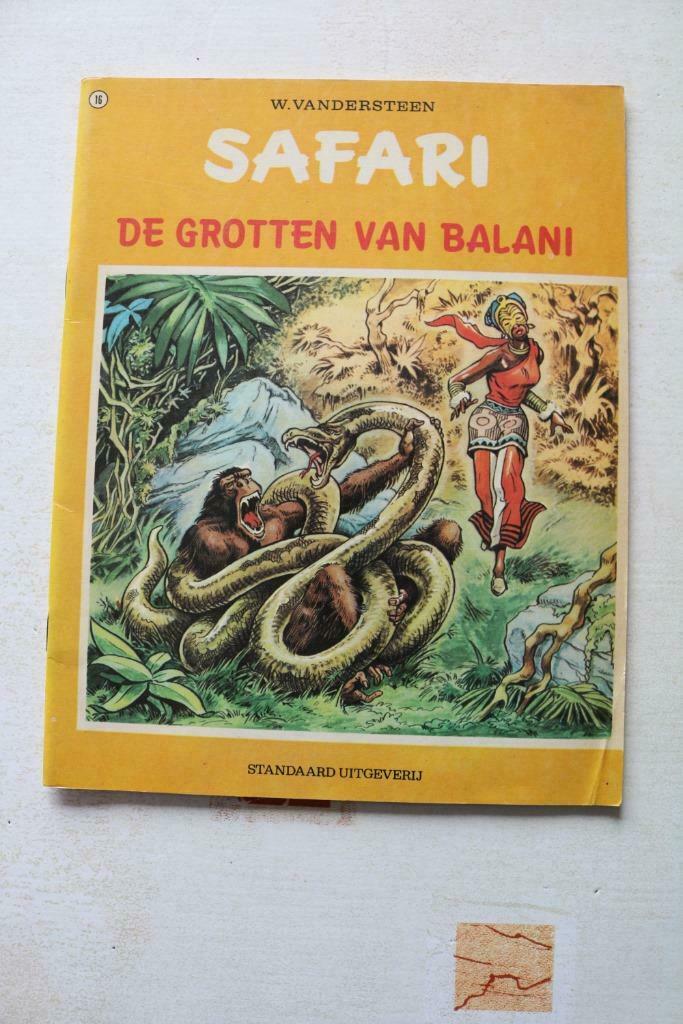 Safari Nr 16 : De grotten van Balani 1-ste druk 1972, Une BD, Enlèvement ou Envoi, Utilisé