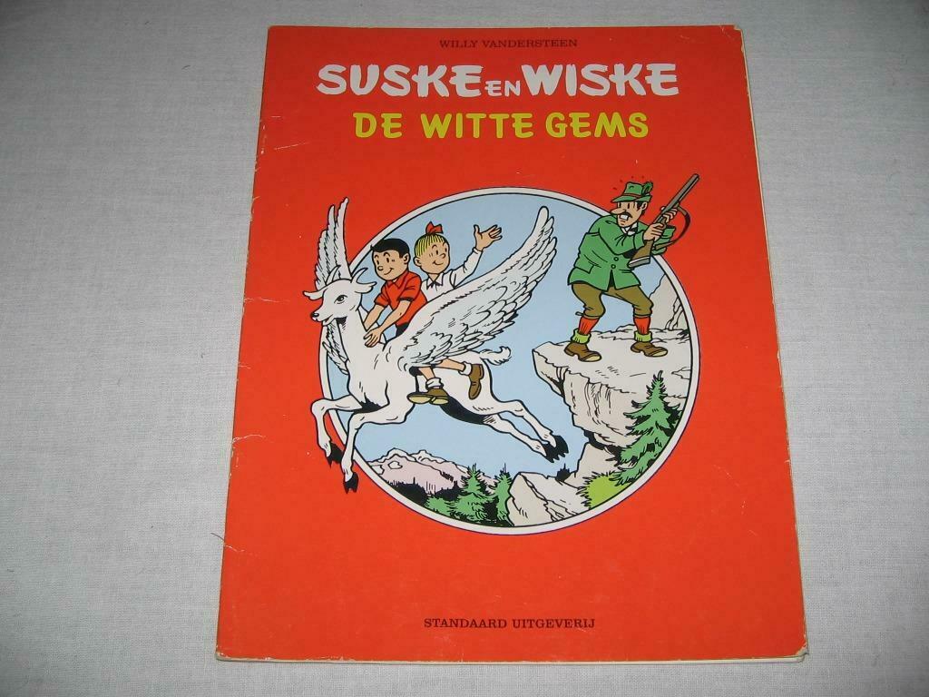 Suske en Wiske nr 2 : De witte gems - 1 druk, Une BD, Envoi, Utilisé