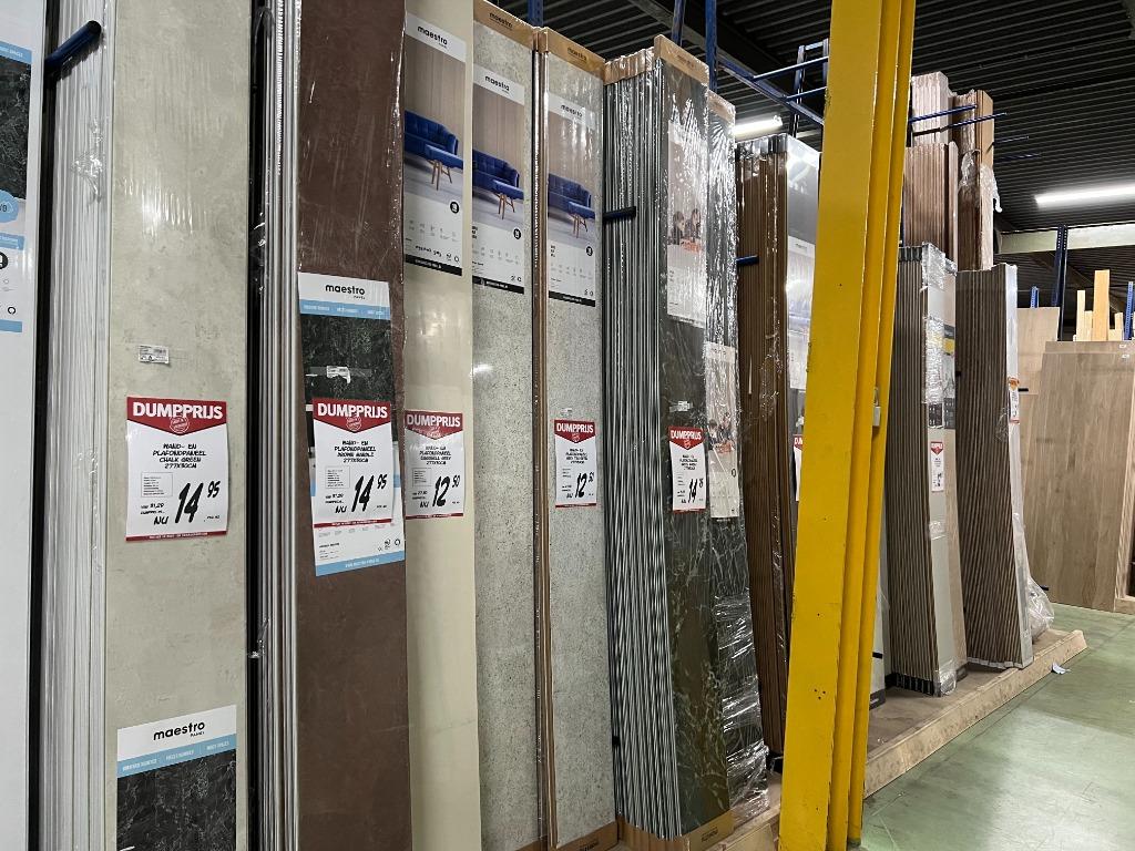 Plafondpanelen | wandpanelen | houten wandpaneel | plafond, Bricolage & Construction, Plaques & Panneaux, Enlèvement, Neuf, Bois