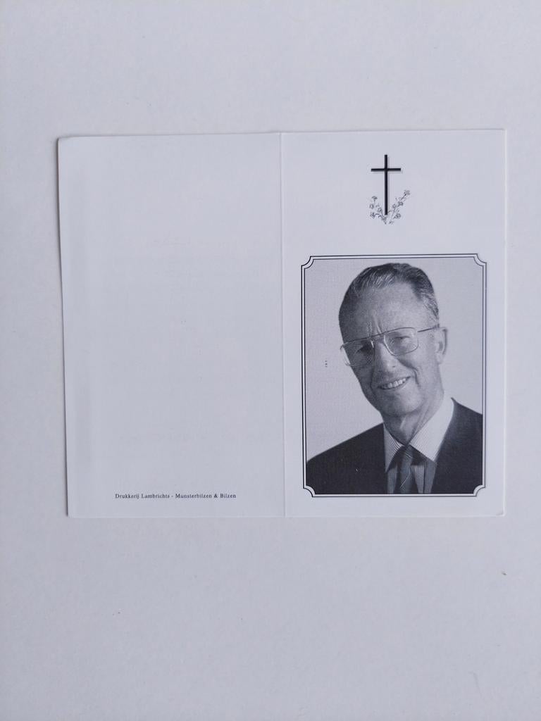 Bidprentje koning Boudewijn 1993, Ophalen