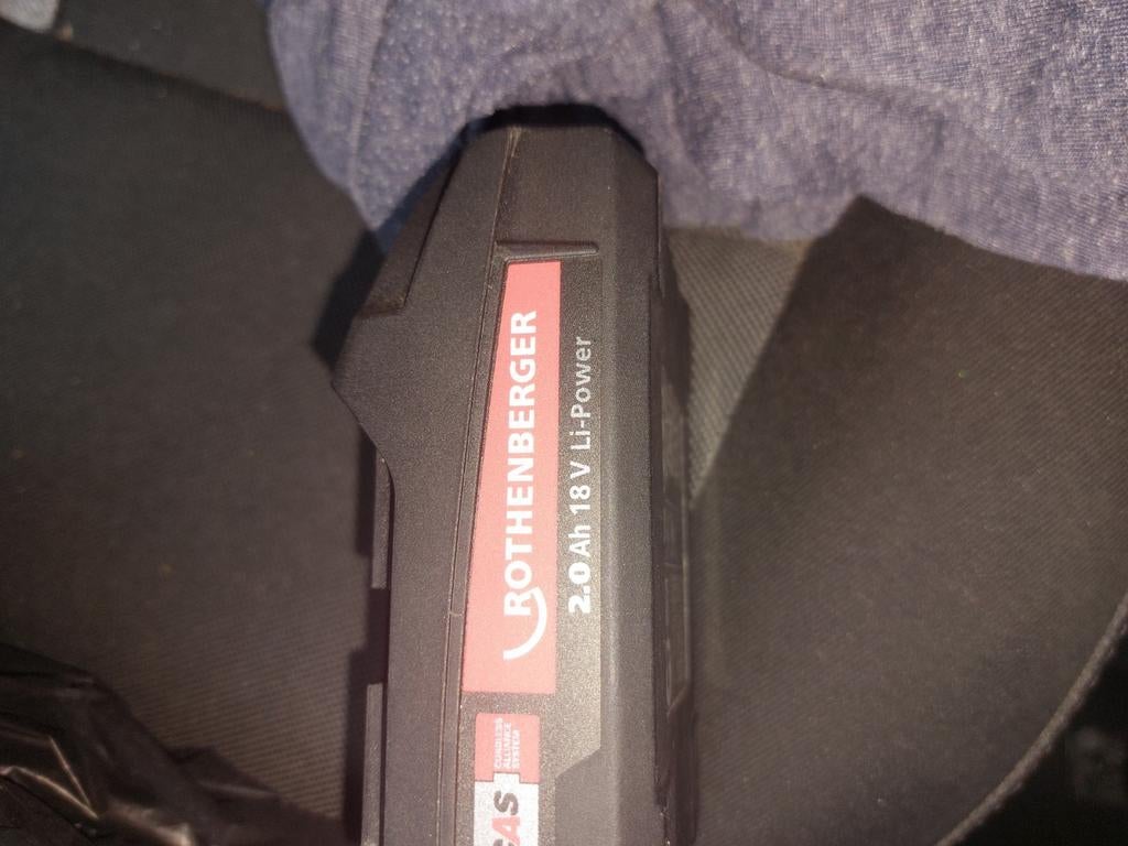 Batterij 18v rothenberger, Ophalen of Verzenden, Zo goed als nieuw
