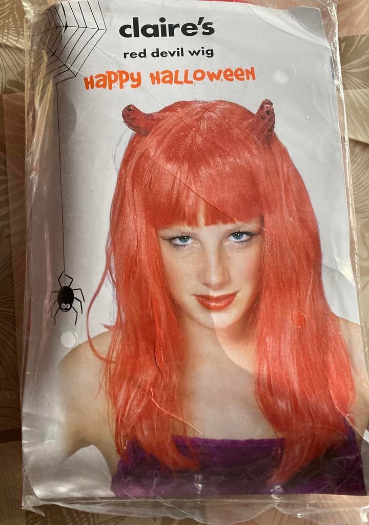 Nieuwe Helloween/karnaval pruik., Claire’s, Ophalen, Nieuw, Accessoires