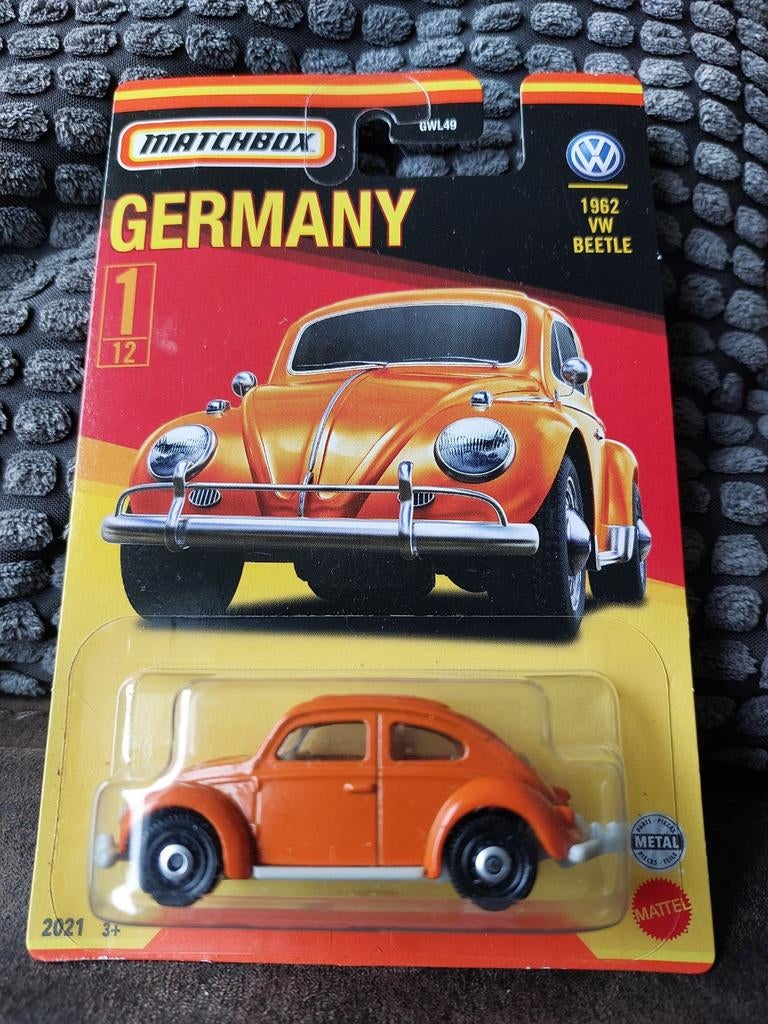 matchbox germany vw beetle 1962, Enlèvement ou Envoi, Neuf, Voiture
