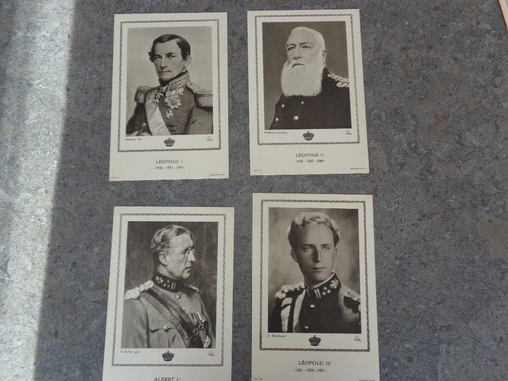 Royalty: 9 foto's van de Belgische dynastie, Verzamelen, Ophalen