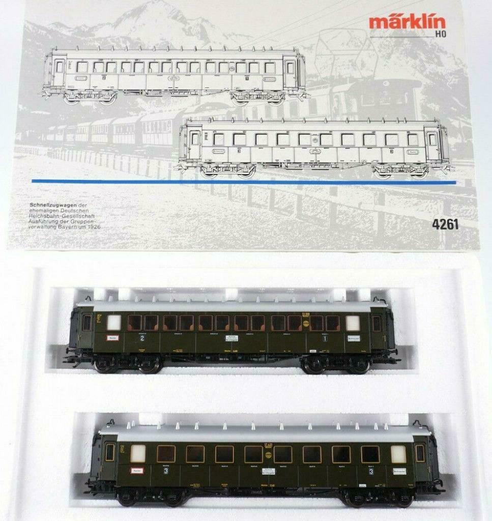 (6D) Märklin HO set 4261 voir description, Neuf, Enlèvement ou Envoi, Courant alternatif, Wagon