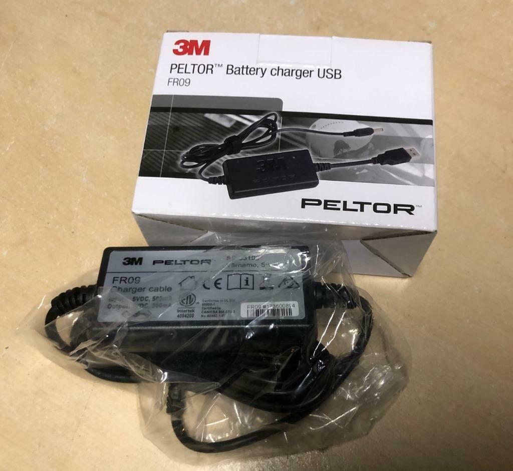 Chargeur USB 3M Peltor FR09 (nouveau), TV, Hi-fi & Vidéo, Casques audio, Neuf, Enlèvement ou Envoi