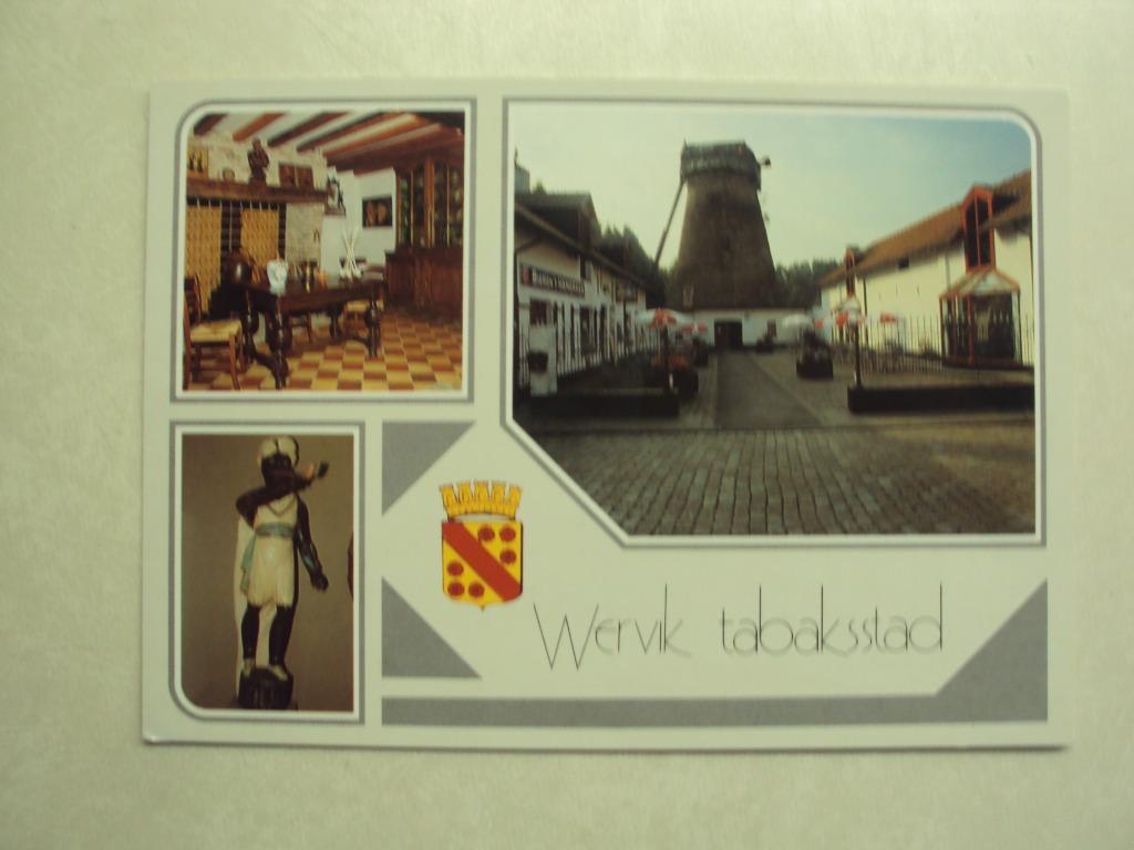 51178 - WERVIK - TABAKSSTAD, Verzamelen, Postkaarten | België, Ophalen of Verzenden