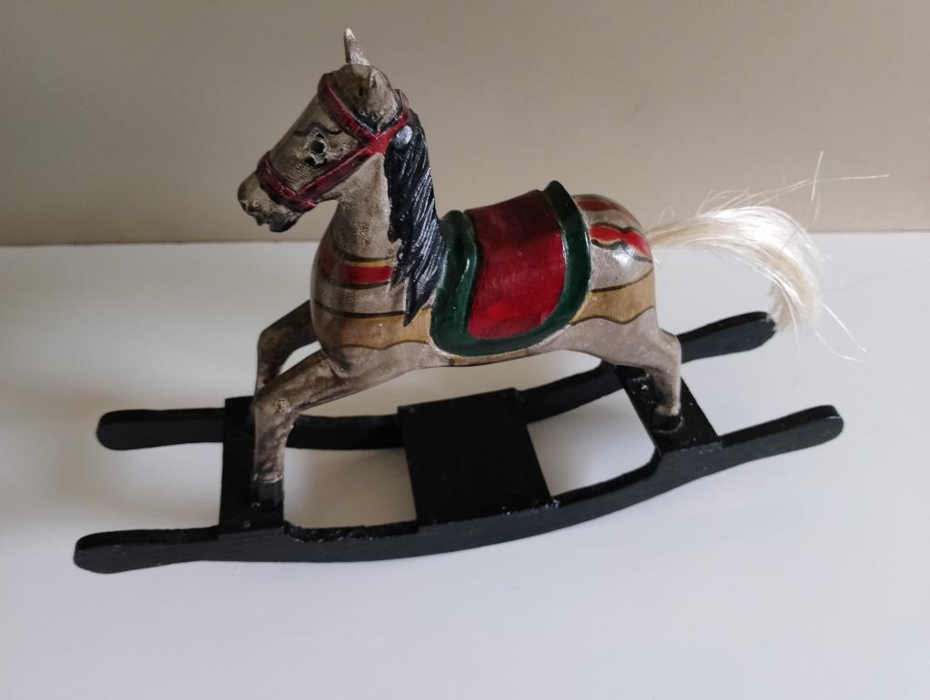 Cheval à bascule vintage, Antiquités & Art, Enlèvement ou Envoi