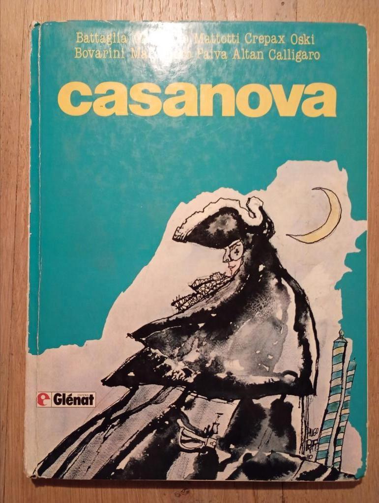 Casanova collectif Glénat 1981 EO état moyen, Enlèvement ou Envoi, Une BD, Utilisé, Collectif