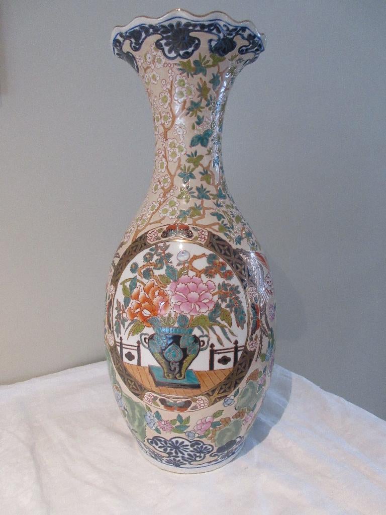 Ancien vase chinois avec belle décoration de vase oriental, Antiquités & Art, Enlèvement