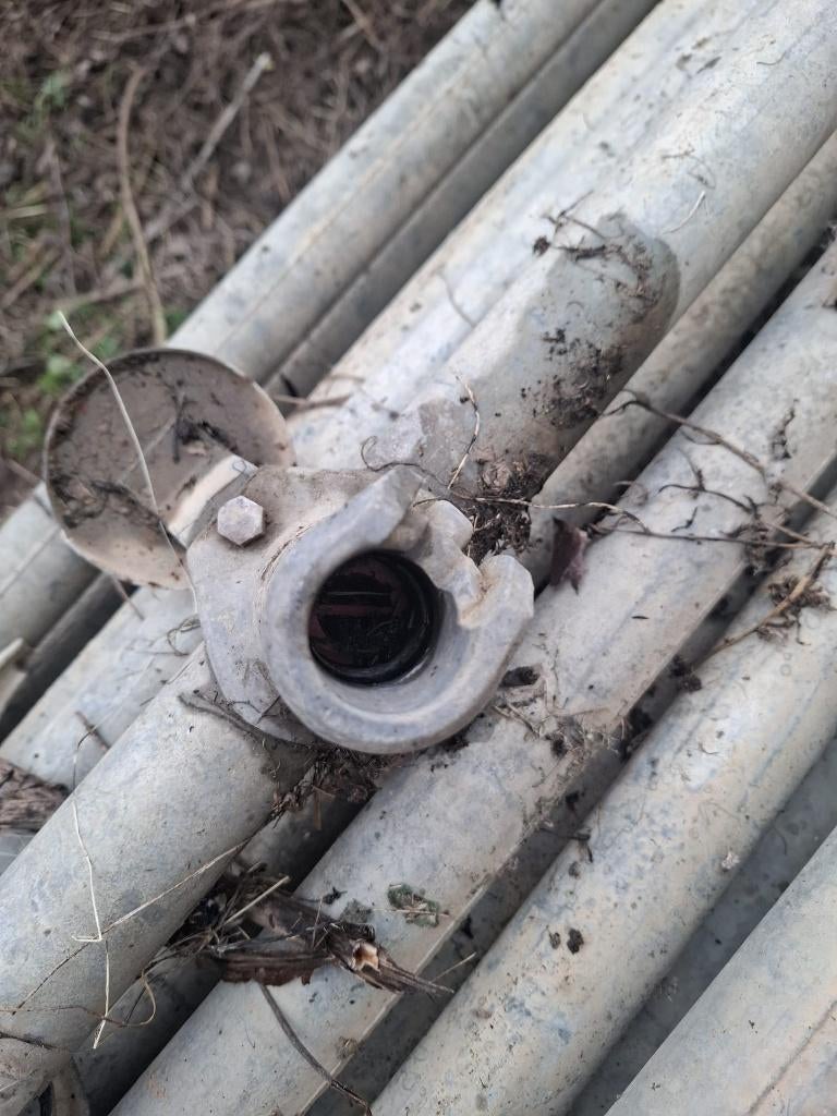 Beregening buizen Bauer, Ophalen, Serretuinbouw, Beregening en Drainage