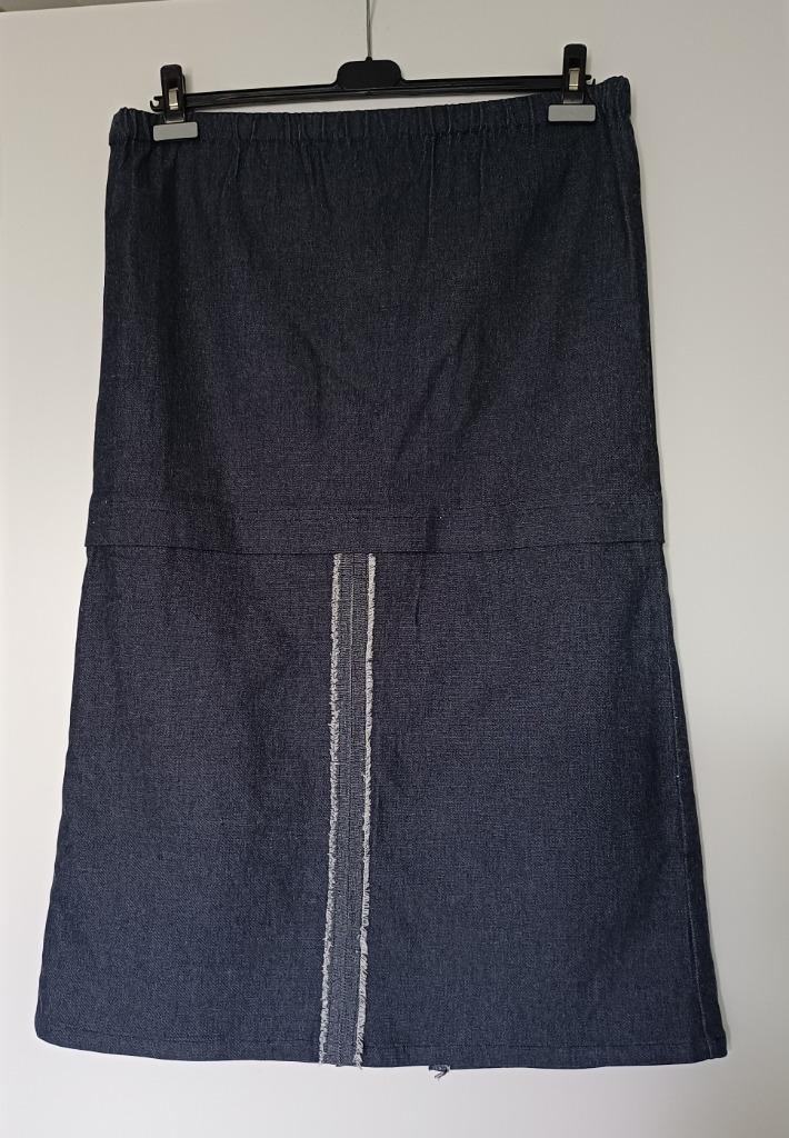 lange blauwe jeansrok, ANDERE, Blauw, Maat 46/48 (XL) of groter, Nieuw