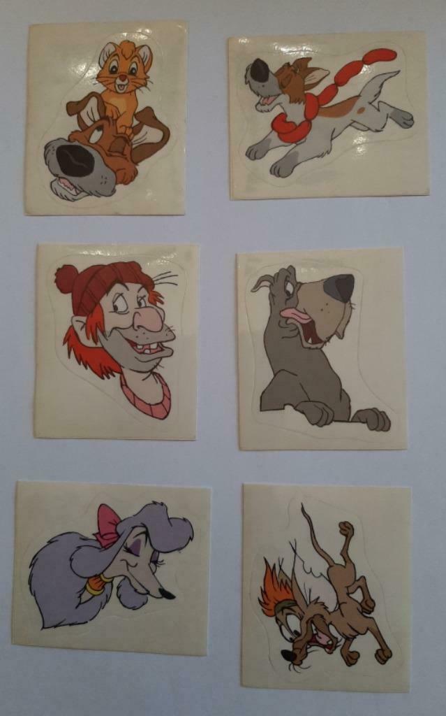 51 afbeeldingen chromos stickers panini oliver en cie 1989, Ophalen of Verzenden, Gebruikt