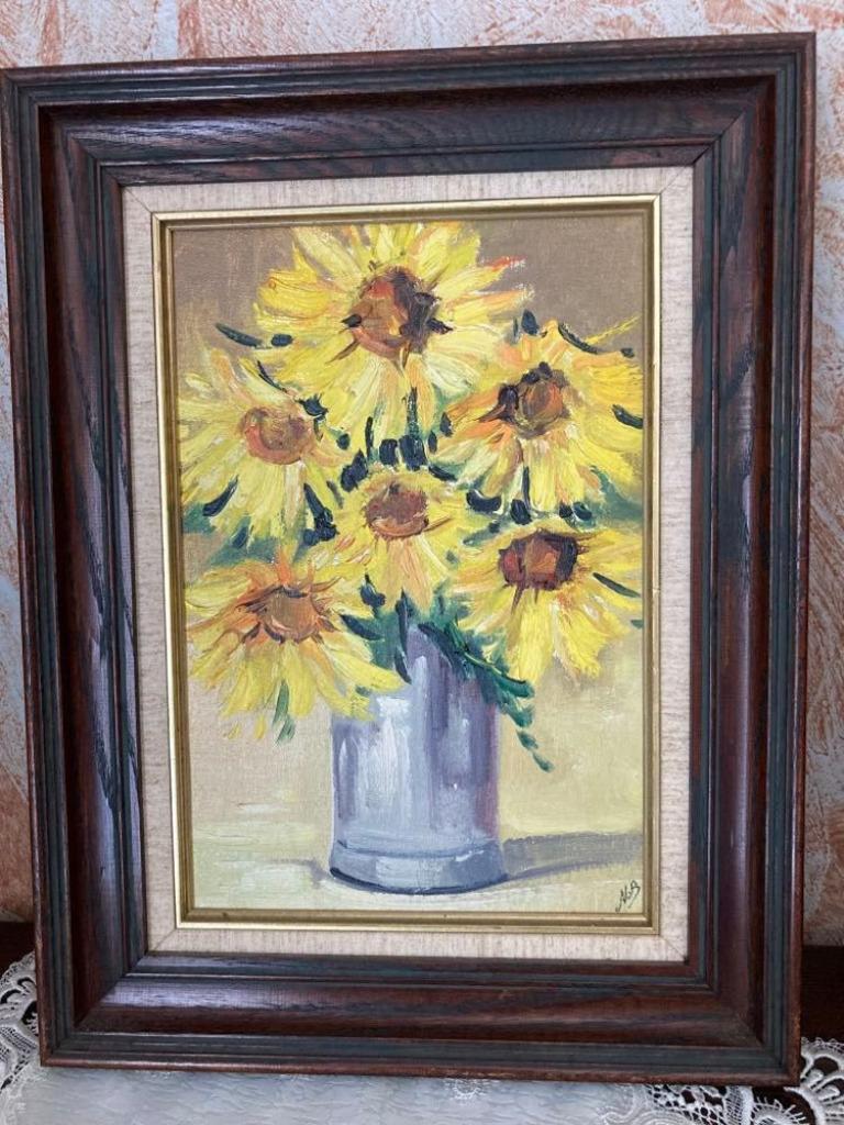 schilderij / olieverf op doek  / 47/36 cm., Enlèvement ou Envoi