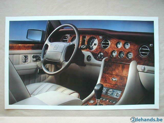 Poster interior Bentley New Brooklands Turbo R, Enlèvement ou Envoi, Neuf