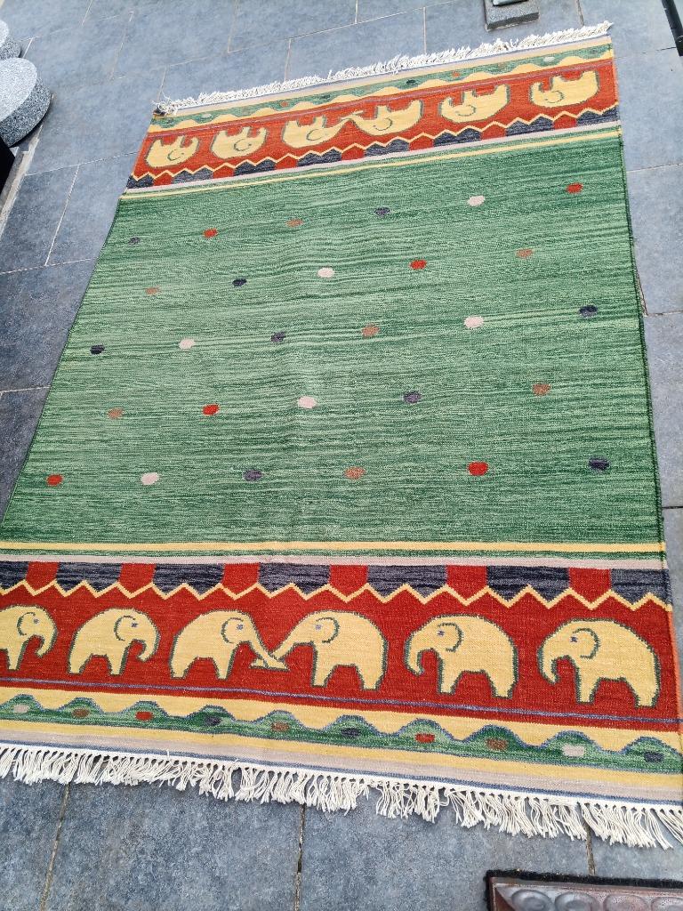 Tapis Fait main, Maison & Meubles, Ameublement | Tapis & Moquettes, 100 à 150 cm, Utilisé, Rectangulaire, 200 cm ou plus
