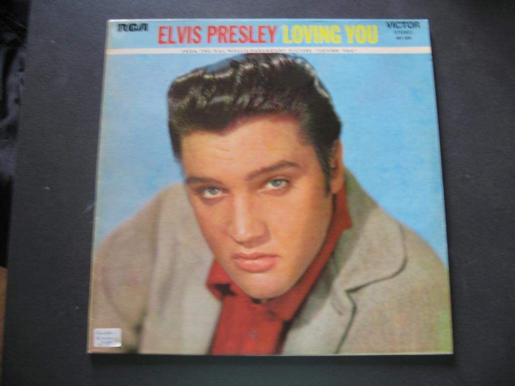 elvis presley loving you made in france lp, Enlèvement ou Envoi, Utilisé, 12 pouces, Pop rock