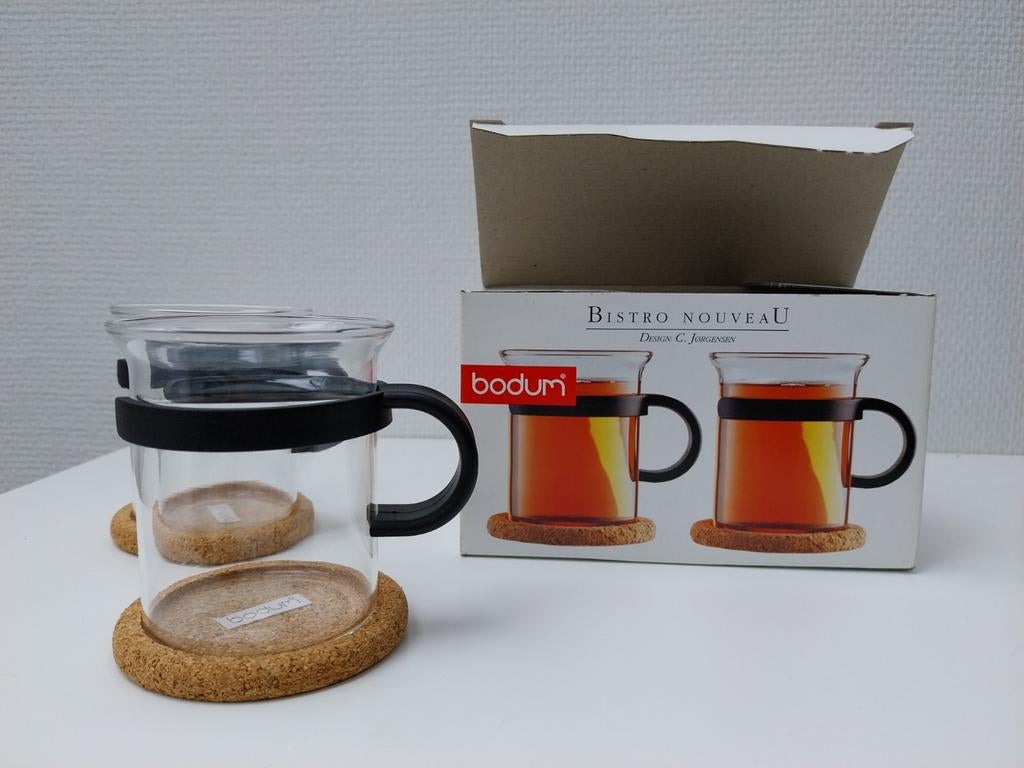 Bodum 2 theeglazen NIEUW, Huis en Inrichting, Ophalen