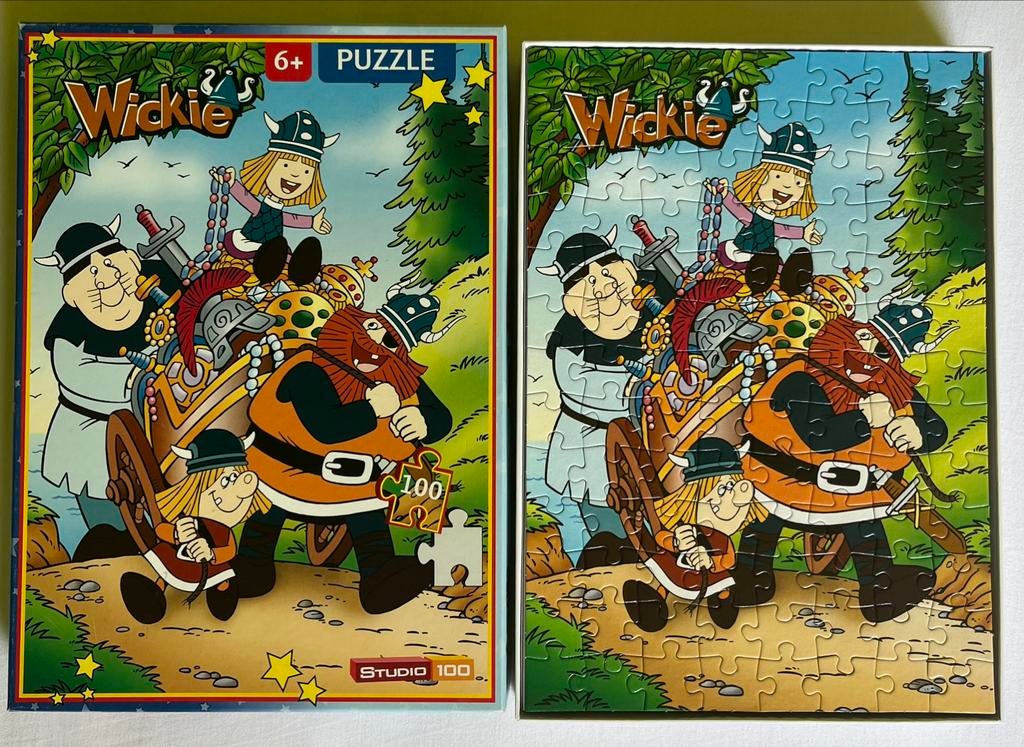 Puzzel Wickie de Viking, Ophalen of Verzenden, Zo goed als nieuw