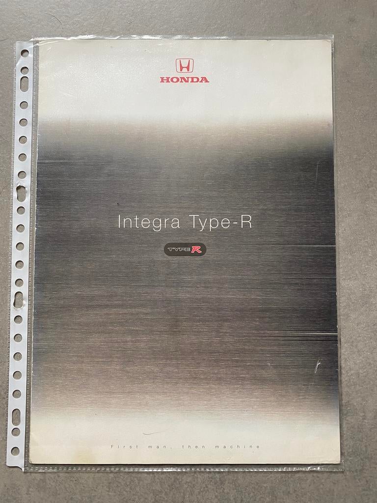 Honda integra type r brochure dc2, Enlèvement ou Envoi, Utilisé, Honda