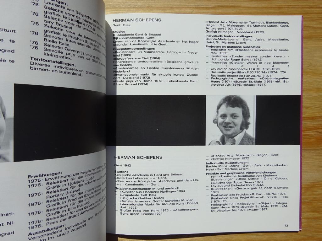 HAM 1977 Grafisch Cahier II, Ophalen of Verzenden, Zo goed als nieuw, Schilder- en Tekenkunst