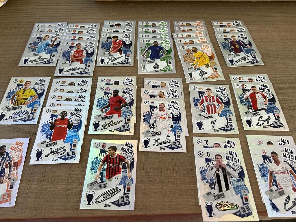Match Attax 24 - 25 Man of the Match, Ophalen of Verzenden, Nieuw, Meerdere plaatjes