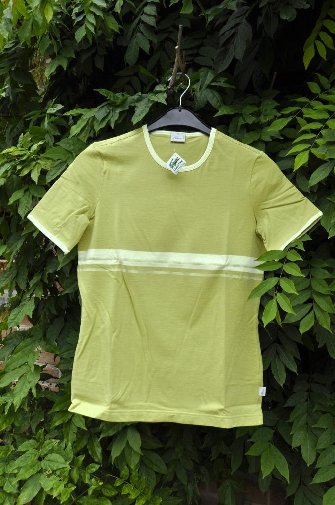 Lacoste t-shirt vintage t.42/XL Neuf avec étiquette, Maat 42/44 (L), Nieuw, Ophalen of Verzenden, Korte mouw
