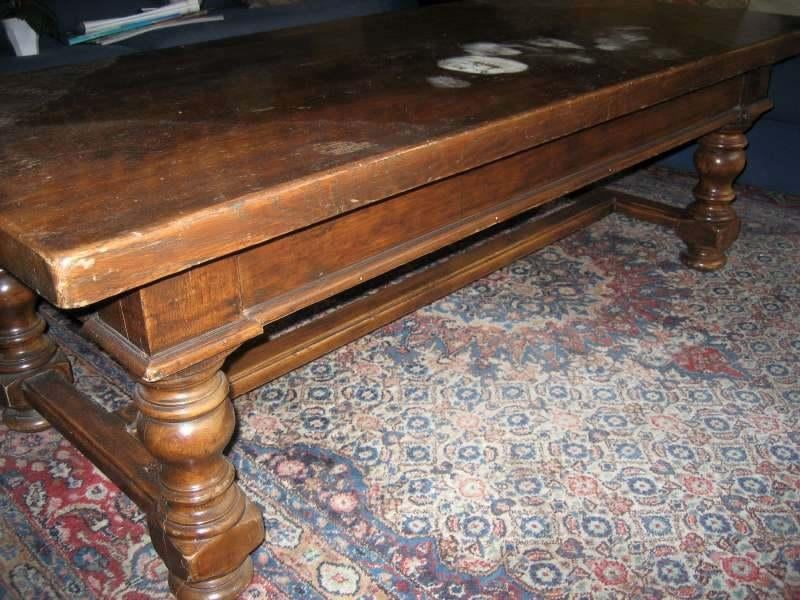 table basse en bois antique, Enlèvement
