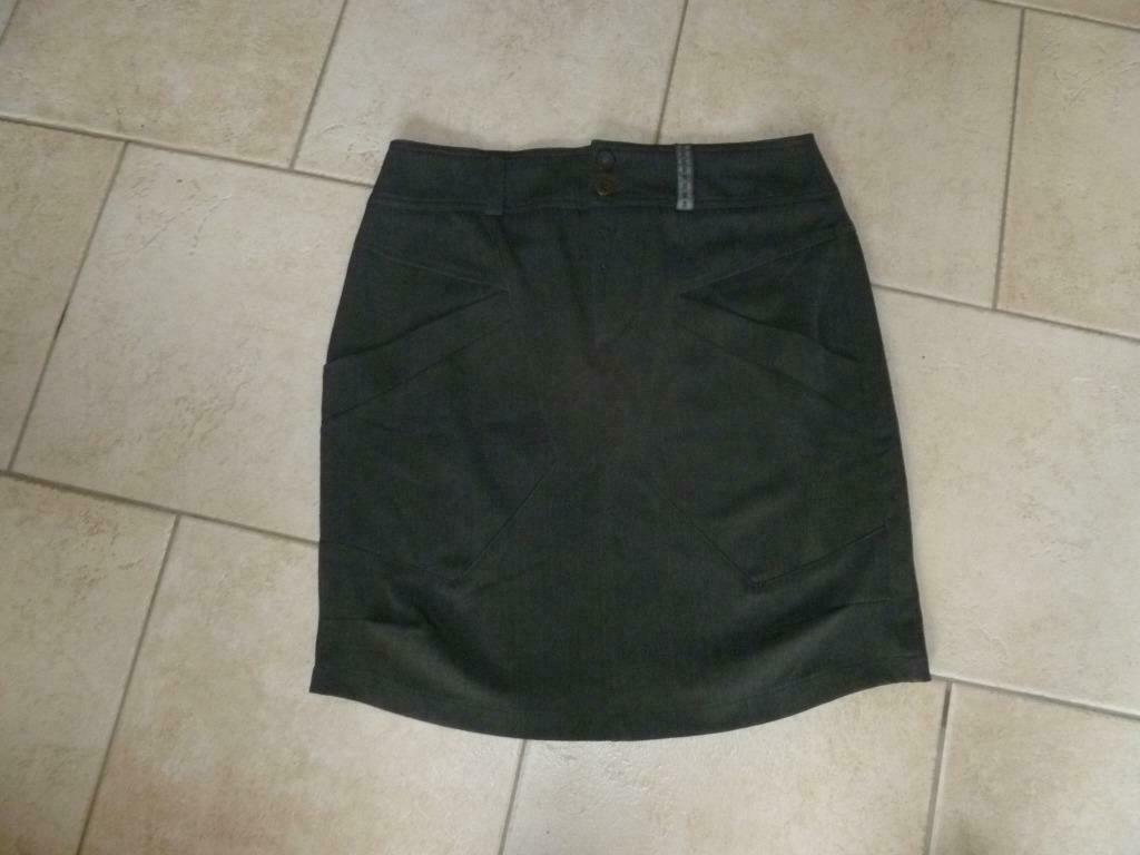 jupe gris foncé taille 38 "Miss Captain", Neuf, Miss Captain, Taille 38/40 (M), Gris