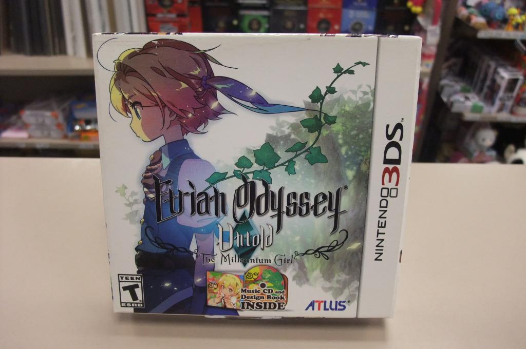 Etrian Odyssey Untold: The Millenium Girl cib usa 3ds, Games en Spelcomputers, Games | Nintendo 2DS en 3DS, Gebruikt, Role Playing Game (Rpg)