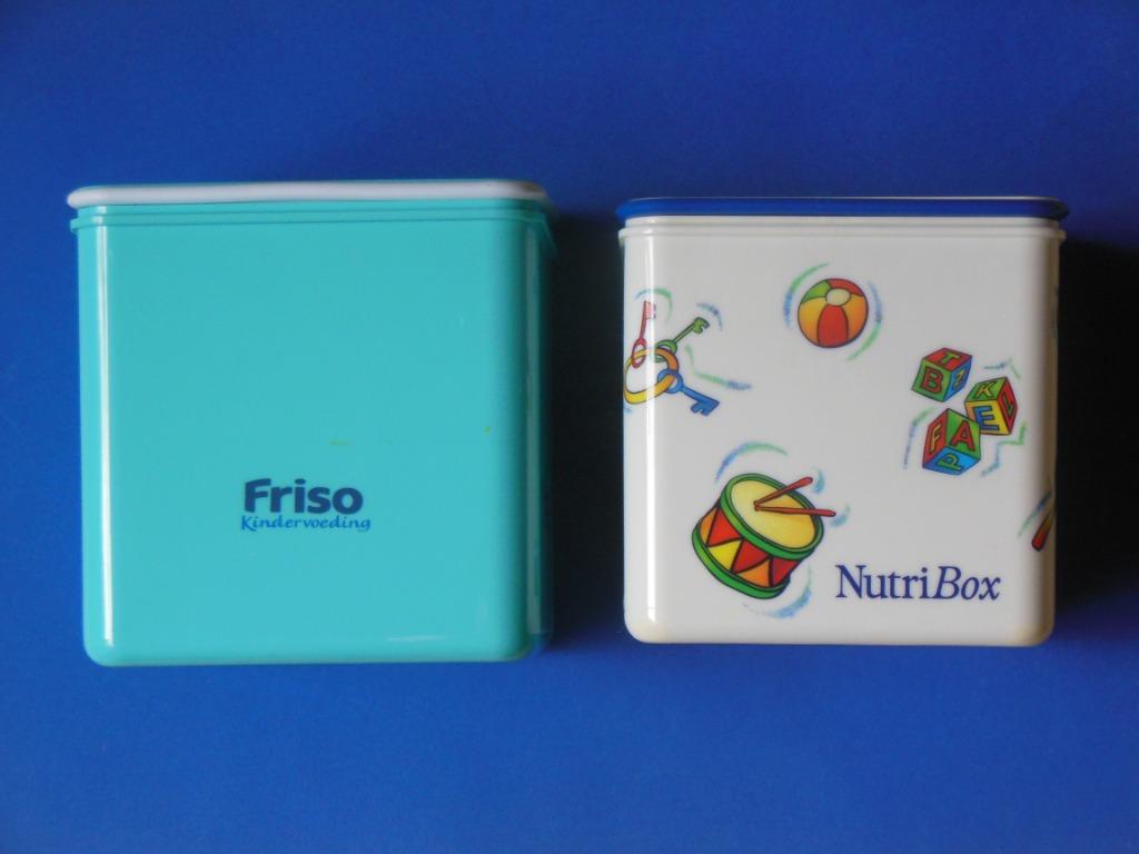 Gratis bewaardozen melkpoeder / baby, Kinderen en Baby's, Babyvoeding en Toebehoren, Gebruikt, Overige typen, Ophalen
