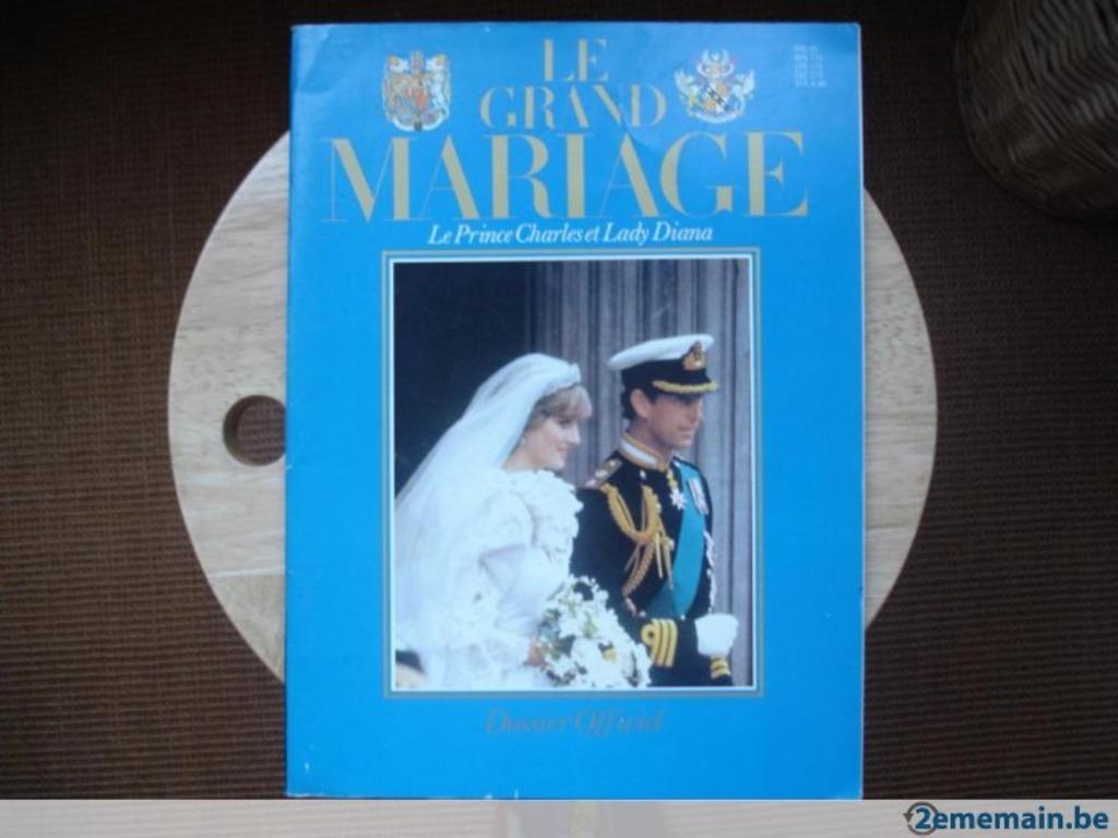 De grote bruiloft, prins Charles en Lady Diana, Boeken, Overige Boeken, Gelezen, Ophalen