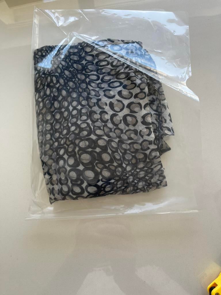 Sjaal 150 cm X 35 cm  Bruin gestippeld, Kleding | Dames, Ophalen, Gedragen, Sjaal